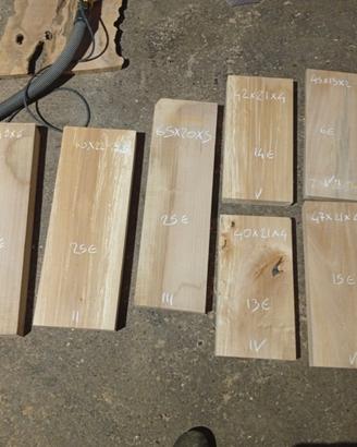 Blocchi di tiglio per scultura