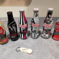 Bottiglie Coca cola tribute + altre