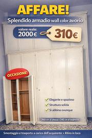Affrettati, occasiine:Armadio a muro