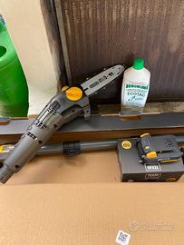 Motosega telescopica tagliarami elettrico