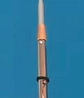 Asta arbalete 135cm 7mm doppia aletta e conetto