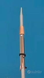 Asta arbalete 135cm 7mm doppia aletta e conetto