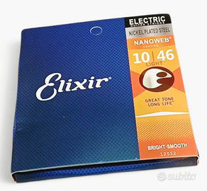 Set Corde Chitarra Elettrica Elixir .10 .46