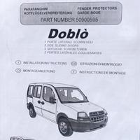 Kit codolini parafanghi doblo prima serie