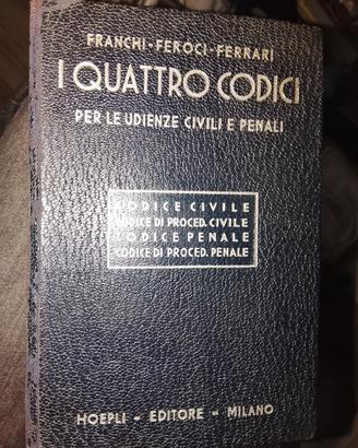 libro i 4 codici edizione 1969