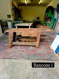 Banconi da falegname antichi
