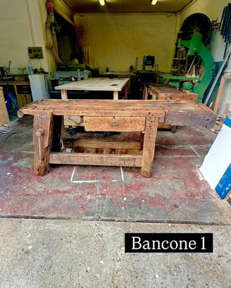 Banconi da falegname antichi
