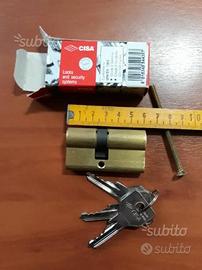Cisa nottolino serratura con chiave