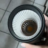 Faretti LED da binario neri