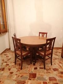 Sedie imbottite, 4 pezzi a 15 euro l'una