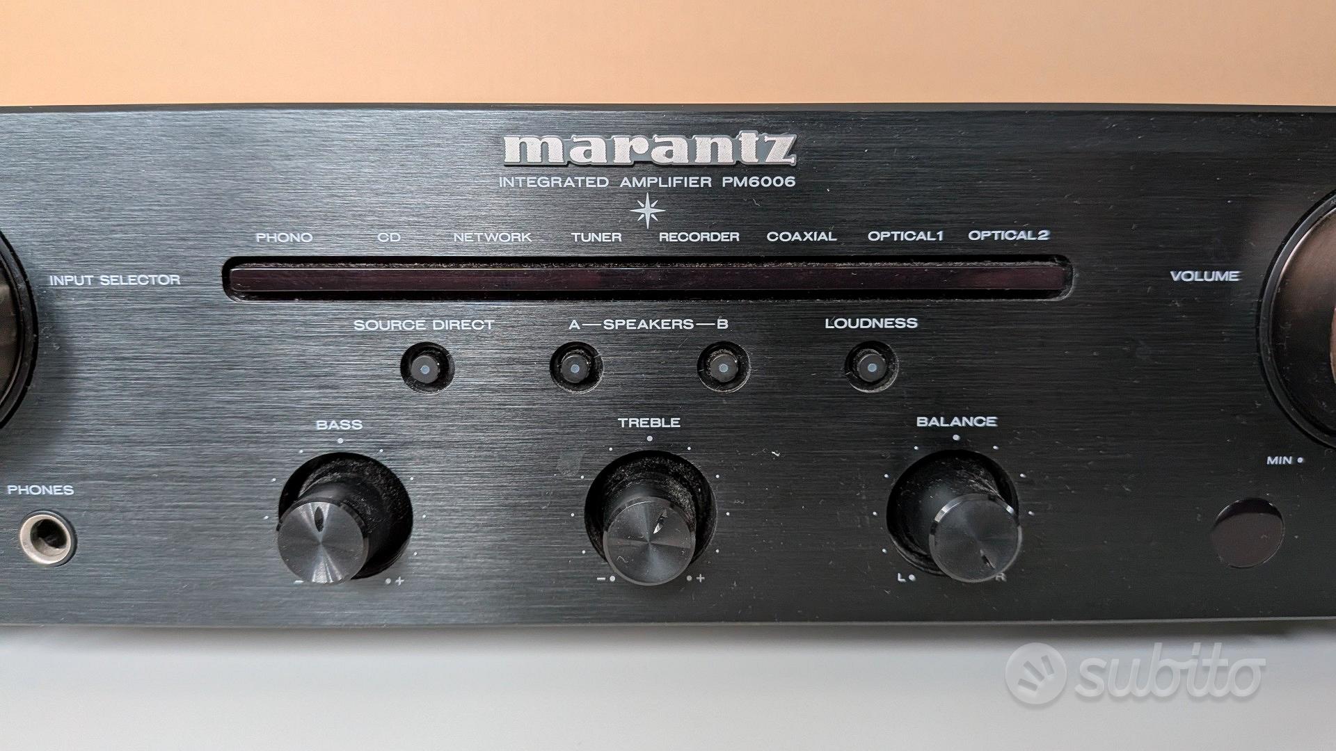 amplificatore Marantz PM 6006 - Audio/Video In vendita a Roma