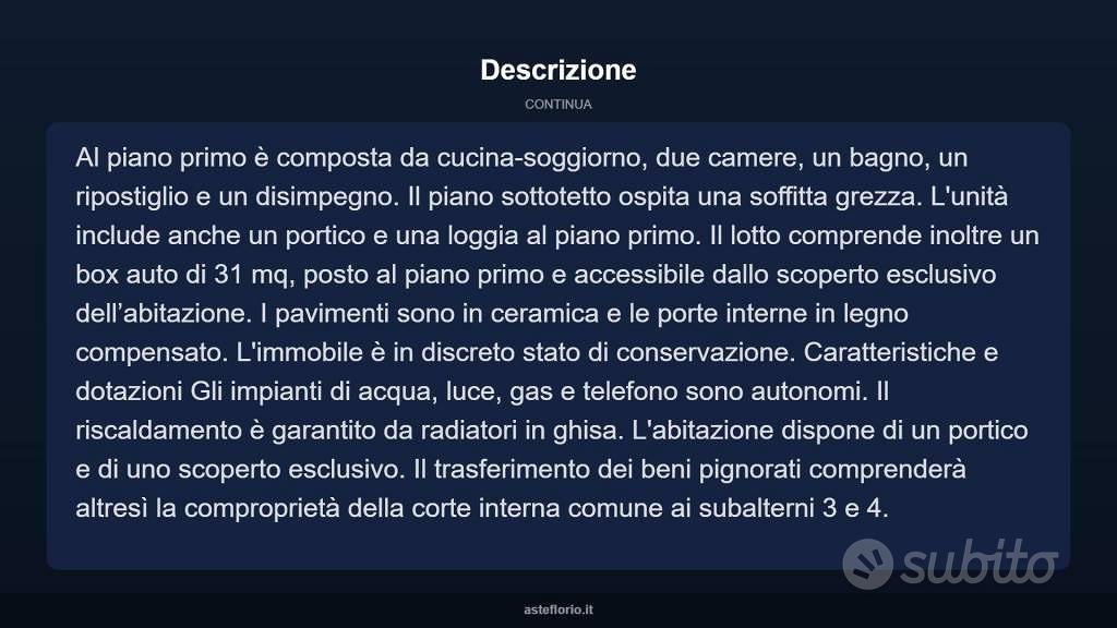 Appartamento – Monte Grimano Terme, Conca - Altro