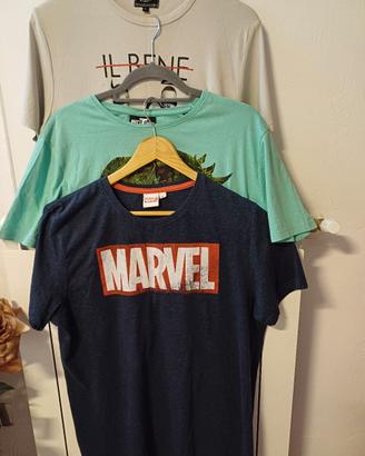 3 magliette da uomo,XL,Marvel,Manganaro 