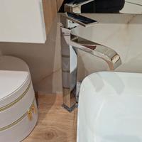 Miscelatore bagno cromato