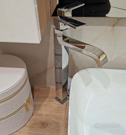 Miscelatore bagno cromato