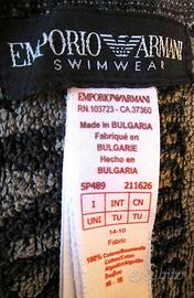 Telo EMPORIO ARMANI piscina spiaggia asciugamano
