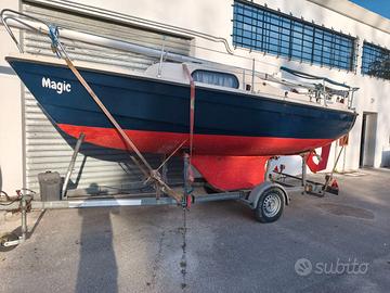 Barca a vela Marieholm MS20 6 metri completa