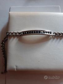 Morellato bracciale Black & White cm 21,5 Zirconi