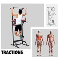 🏋️♂️ Ultrasport Home Gym  Pull up e Dip