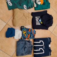 vestiti bambino 9/12 anni con omaggio 