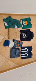vestiti bambino 9/12 anni con omaggio 