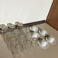 12 bicchieri 5 tazze d’acqua vino