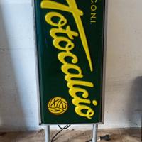 Insegna luminosa Totocalcio bifacciale 