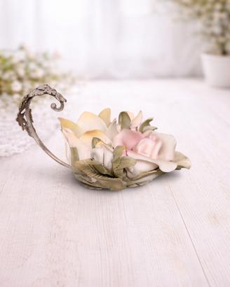 Centrotavola o in porcellana Capodimonte