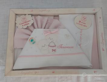 Coordinati Lettino Neonato femmina 3 pezzi
