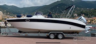 Barca saver 750 wa + motore Honda 250 cv