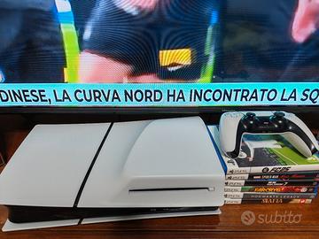PlayStation 5 slim con 8 giochi