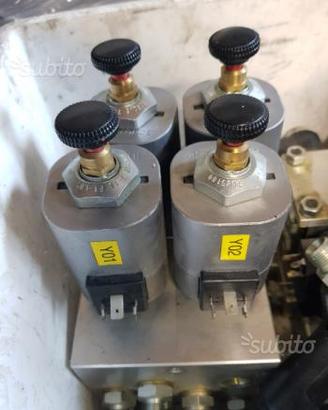 Blocco idraulico con Elettrovalvole HydraForce SV1