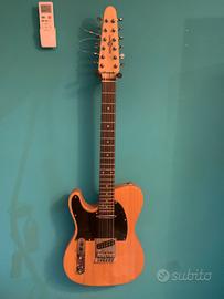 Chitarra elettrica 12 corde telecaster mancina