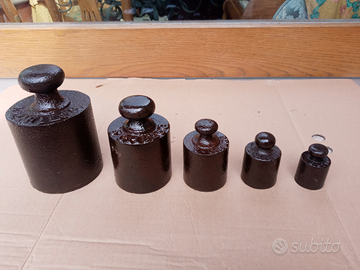 5 Pesi da bascula a pavimento in ferro primi 900