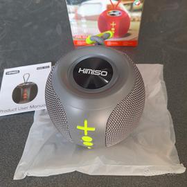 Mini cassa bluetooth portatile Himiso grigia