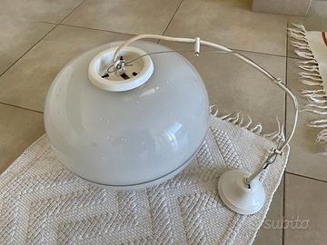 Lampadario a sospensione da centro volta in vetro