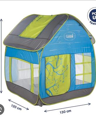 Tenda Gioco Cottage Pop Up Ludi - Casa e giardino