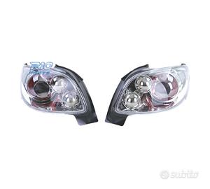 FANALI PEUGEOT 206 CC 98-09 FONDO CROMATO