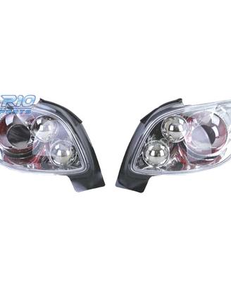 FANALI PEUGEOT 206 CC 98-09 FONDO CROMATO