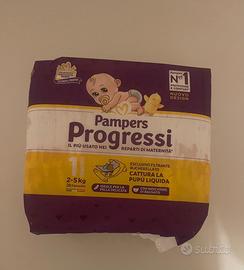 Pannolini Pampers progressi 2-5 kg ( prima misura)