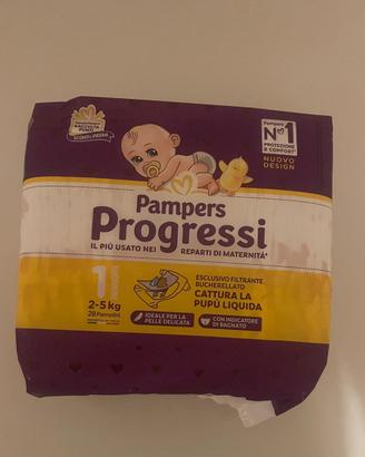 Pannolini Pampers progressi 2-5 kg ( prima misura)