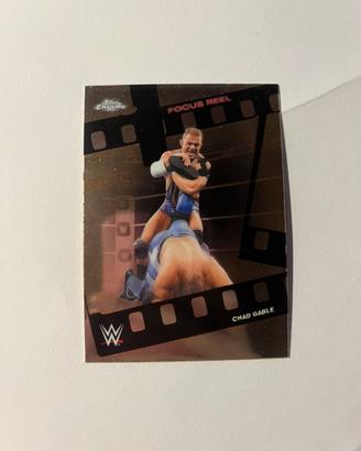 Carte topps WWE chrome 2026 focus reel Chad Gable