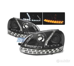 FARI VOLKSWAGEN VW GOLF 5 03-08 LUCE DIURNA A LED 