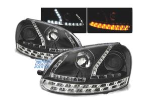 FARI VOLKSWAGEN VW GOLF 5 03-08 LUCE DIURNA A LED 