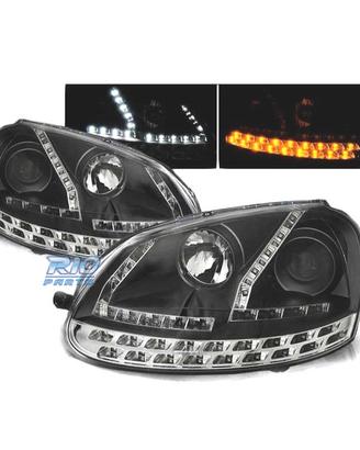 FARI VOLKSWAGEN VW GOLF 5 03-08 LUCE DIURNA A LED 