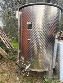 Serbatoio semprepieno 15 hl - Acciaio inox