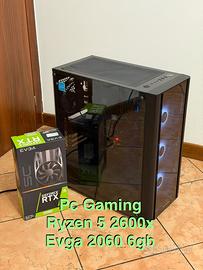 Pc Gaming Ryzen 5 2600x | evga 2060 6gb | 16gb ram
