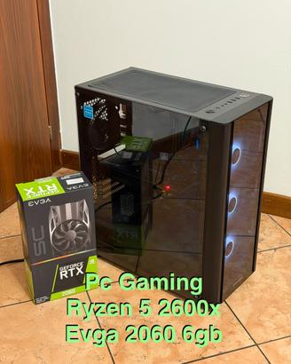Pc Gaming Ryzen 5 2600x | evga 2060 6gb | 16gb ram