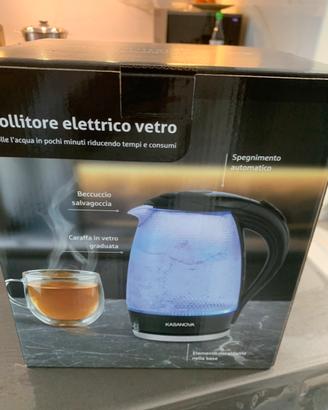 bollitore elettrico vetro
