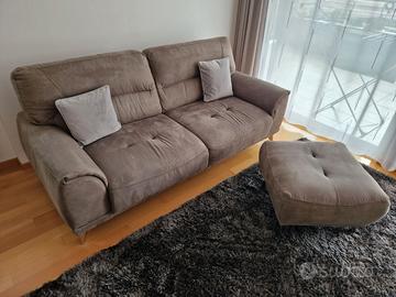 Set divano con pouf chic